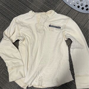 Vintage Abercrombie Cream Henley